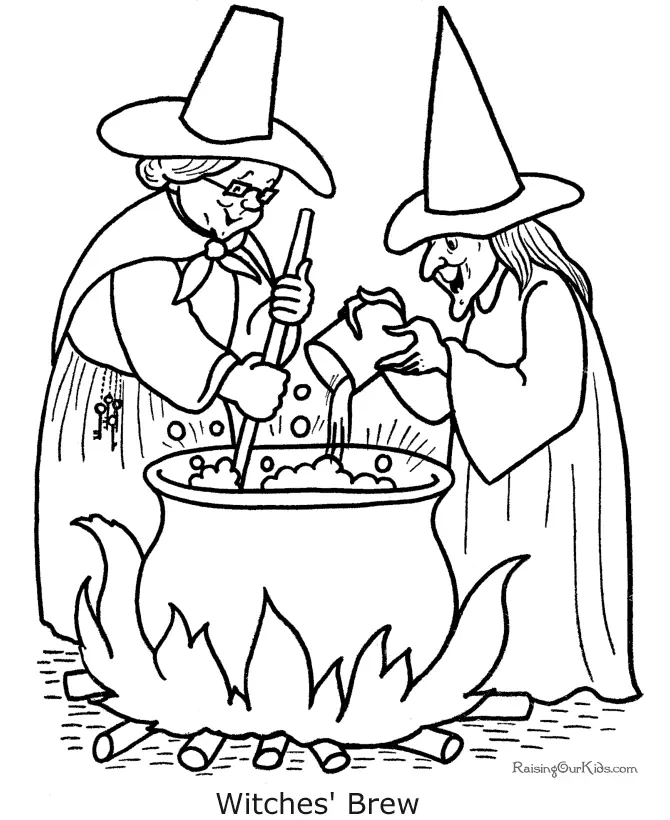Gruselige Halloween Ausmalbilder 34