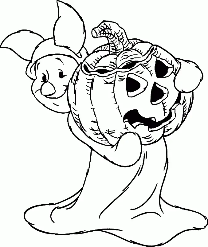 Gruselige Halloween Ausmalbilder 40