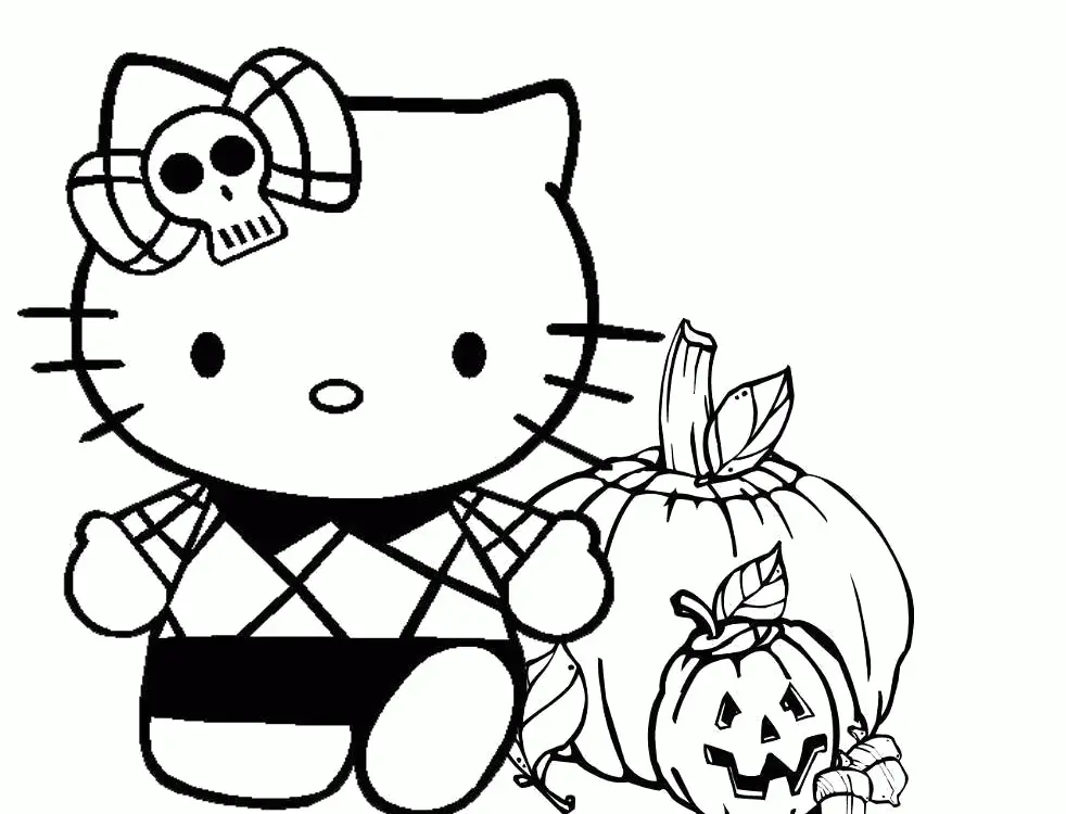 Gruselige Halloween Ausmalbilder 8