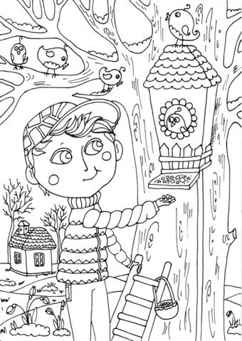 Spring Coloring Pages 100