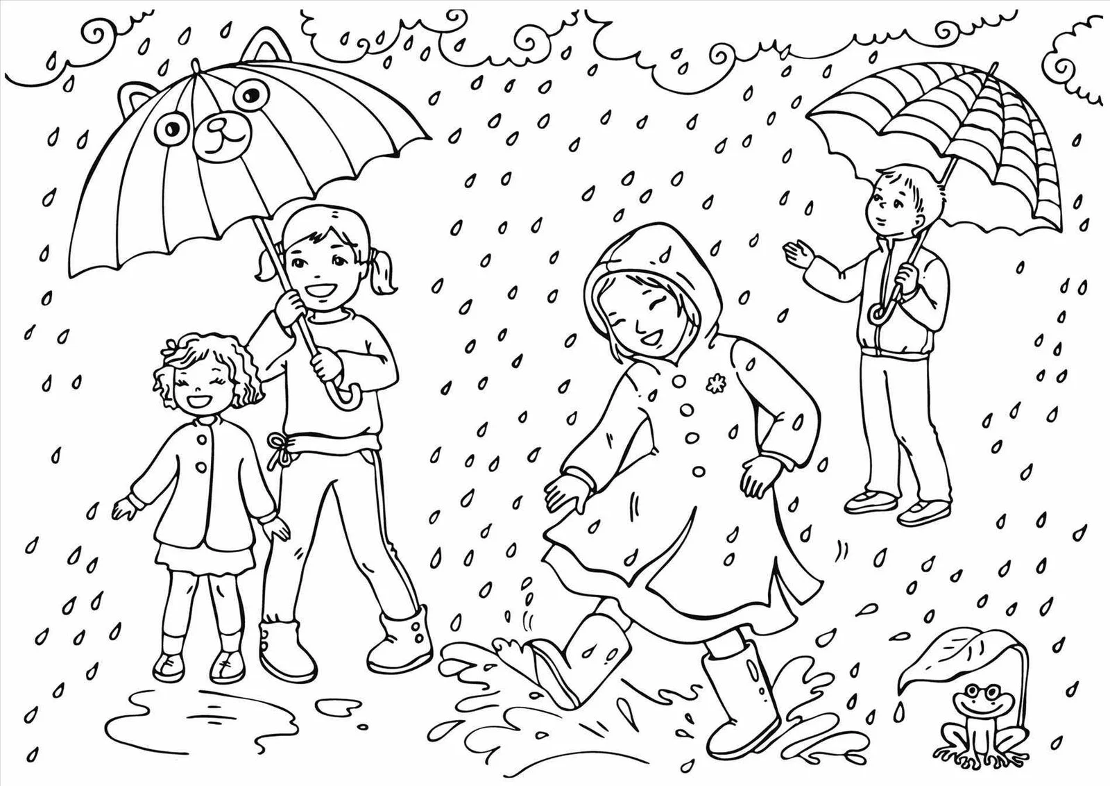 Spring Coloring Pages 111