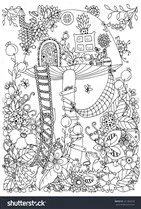 Spring Coloring Pages 125