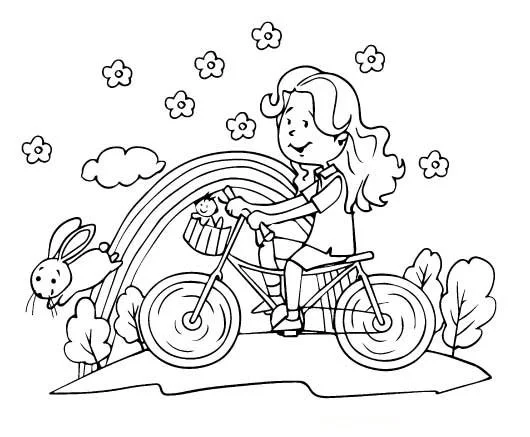 Spring Coloring Pages 2