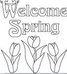 Spring Coloring Pages 20