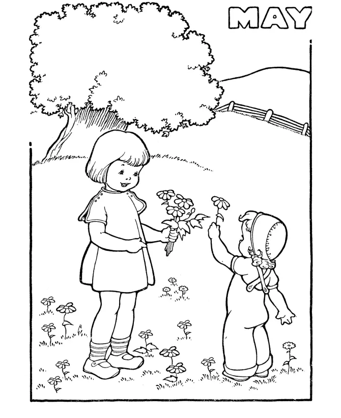 Spring Coloring Pages 22