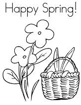 Spring Coloring Pages 23