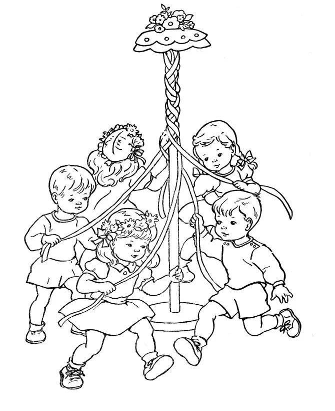 Spring Coloring Pages 24