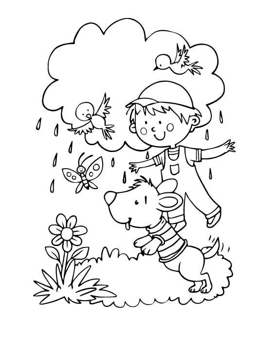 Spring Coloring Pages 27