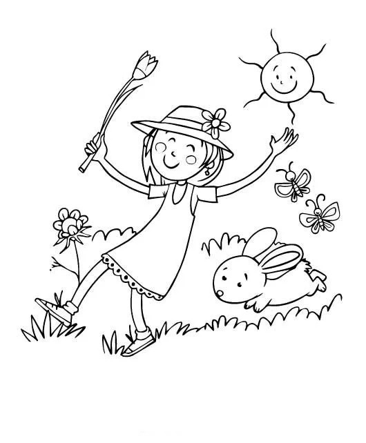 Spring Coloring Pages 30