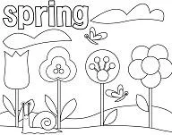 Spring Coloring Pages 36