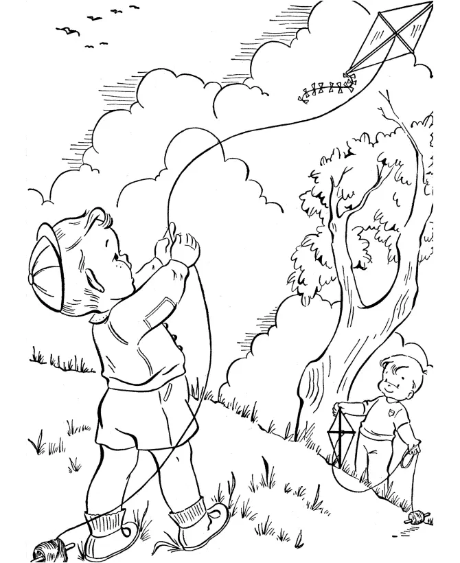 Spring Coloring Pages 44