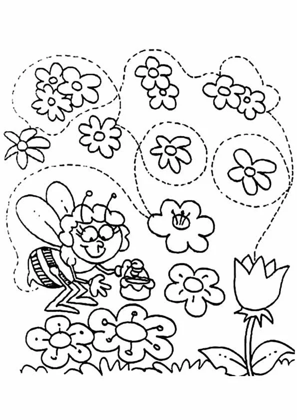Spring Coloring Pages 64