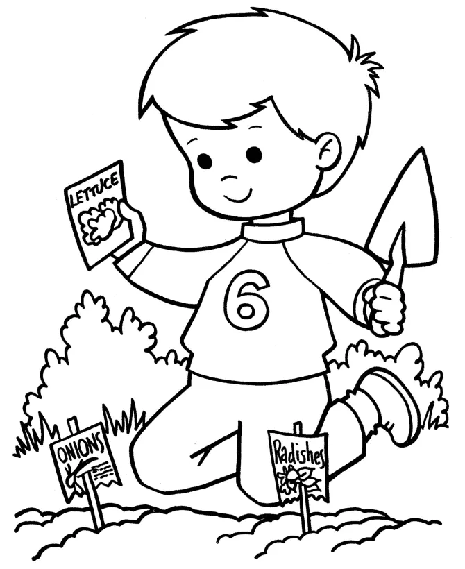 Spring Coloring Pages 7