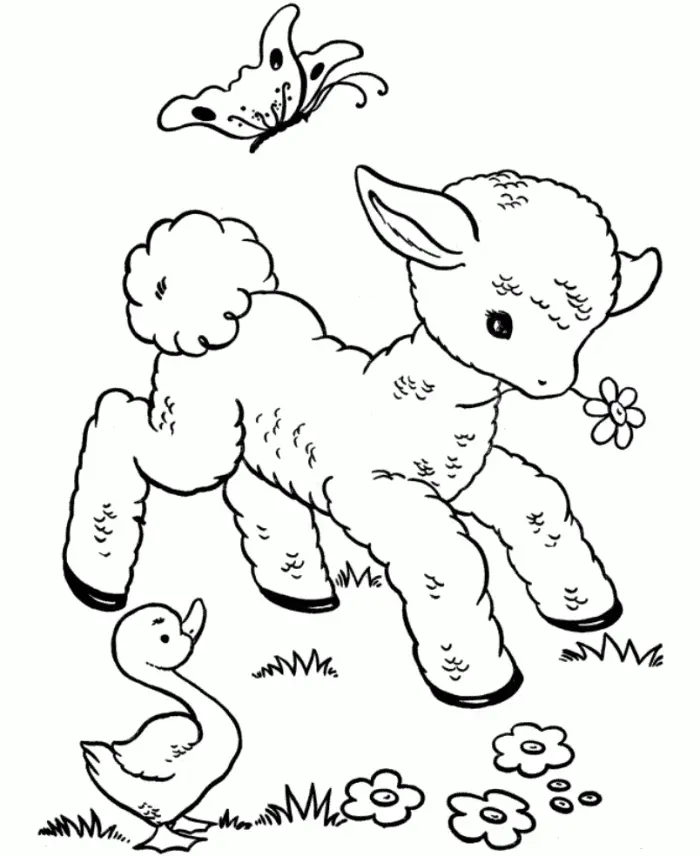 Spring Coloring Pages 8