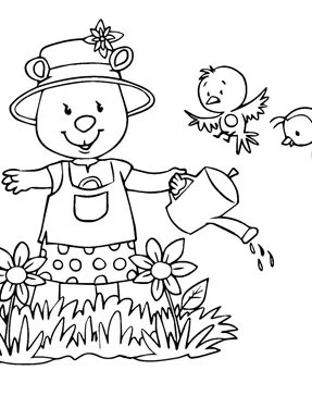 Spring Coloring Pages 82