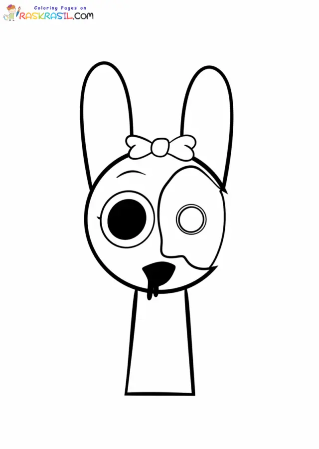 Sprunki Corruptbox para Colorear