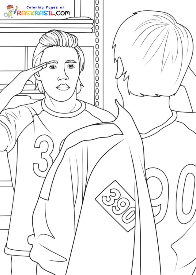Squid Game 2 Coloring Pages 20