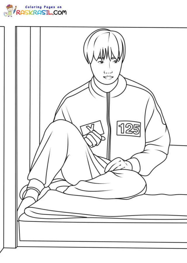 Squid Game 2 Coloring Pages 24