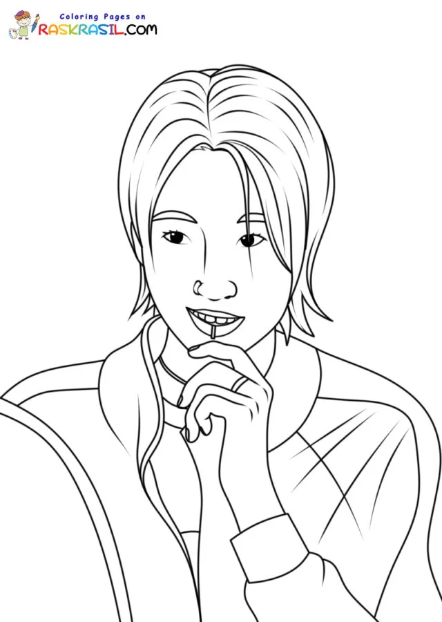 Squid Game 2 Coloring Pages 25