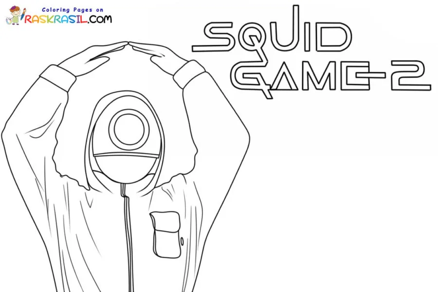 Squid Game 2 Coloring Pages 4