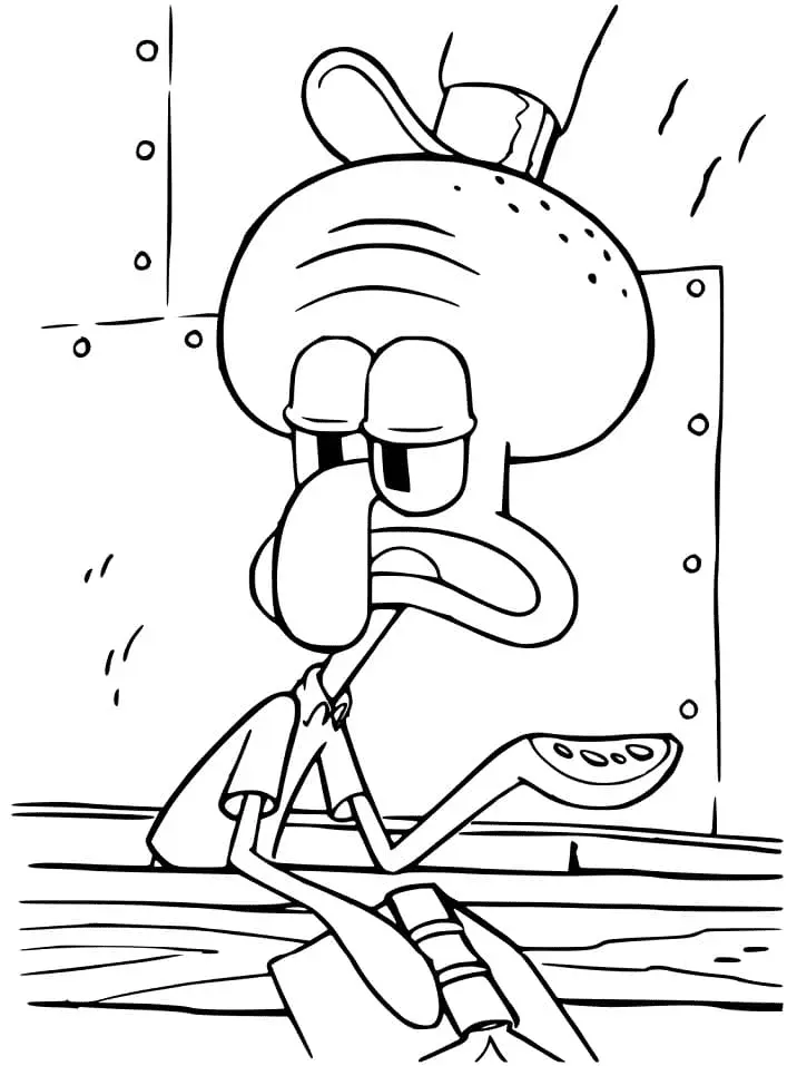 Calamardo Para Colorear 30