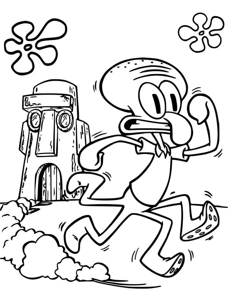 Calamardo Para Colorear 31