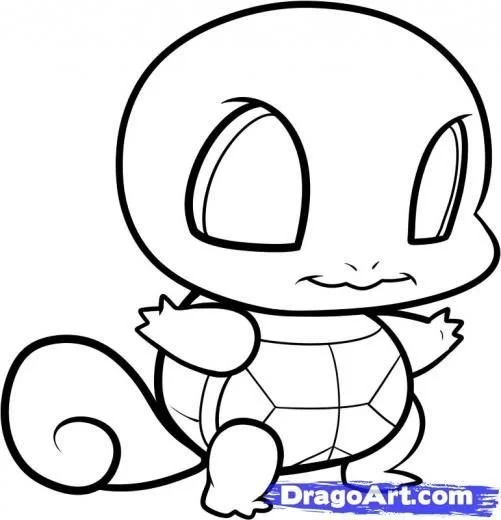 Squirtle Ausmalbilder 32
