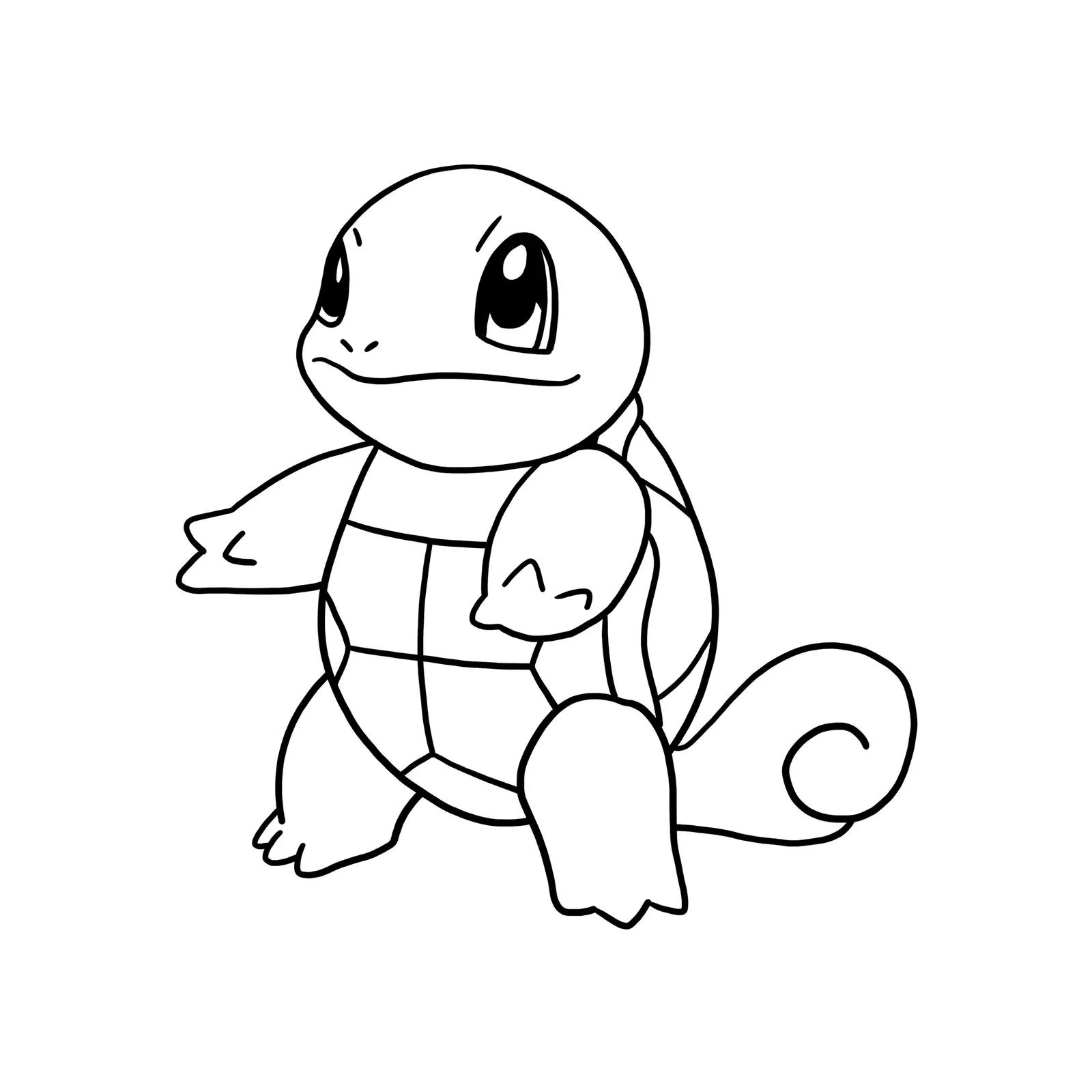 Squirtle Ausmalbilder 9