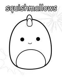 Desenhos de Squishmallow Para Colorir 10