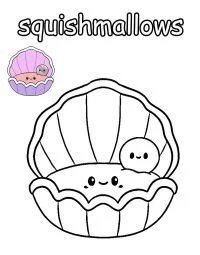 Desenhos de Squishmallow Para Colorir 20