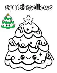 Desenhos de Squishmallow Para Colorir 30