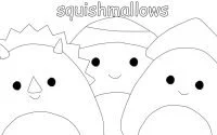Desenhos de Squishmallow Para Colorir 35