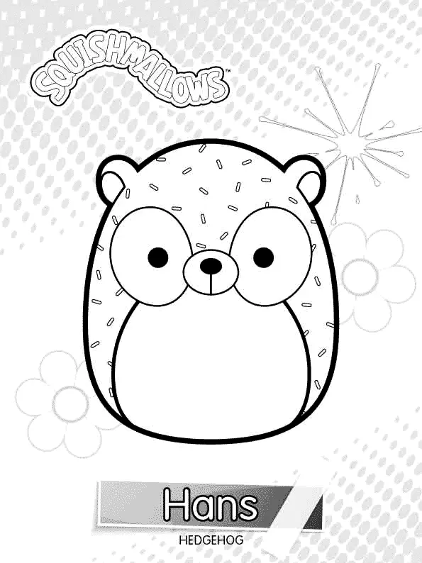 Desenhos de Squishmallow Para Colorir 69