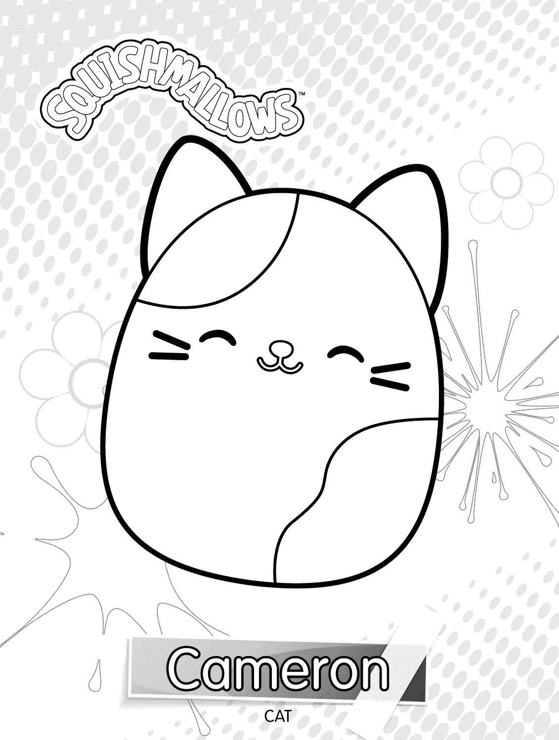 Desenhos de Squishmallow Para Colorir 71