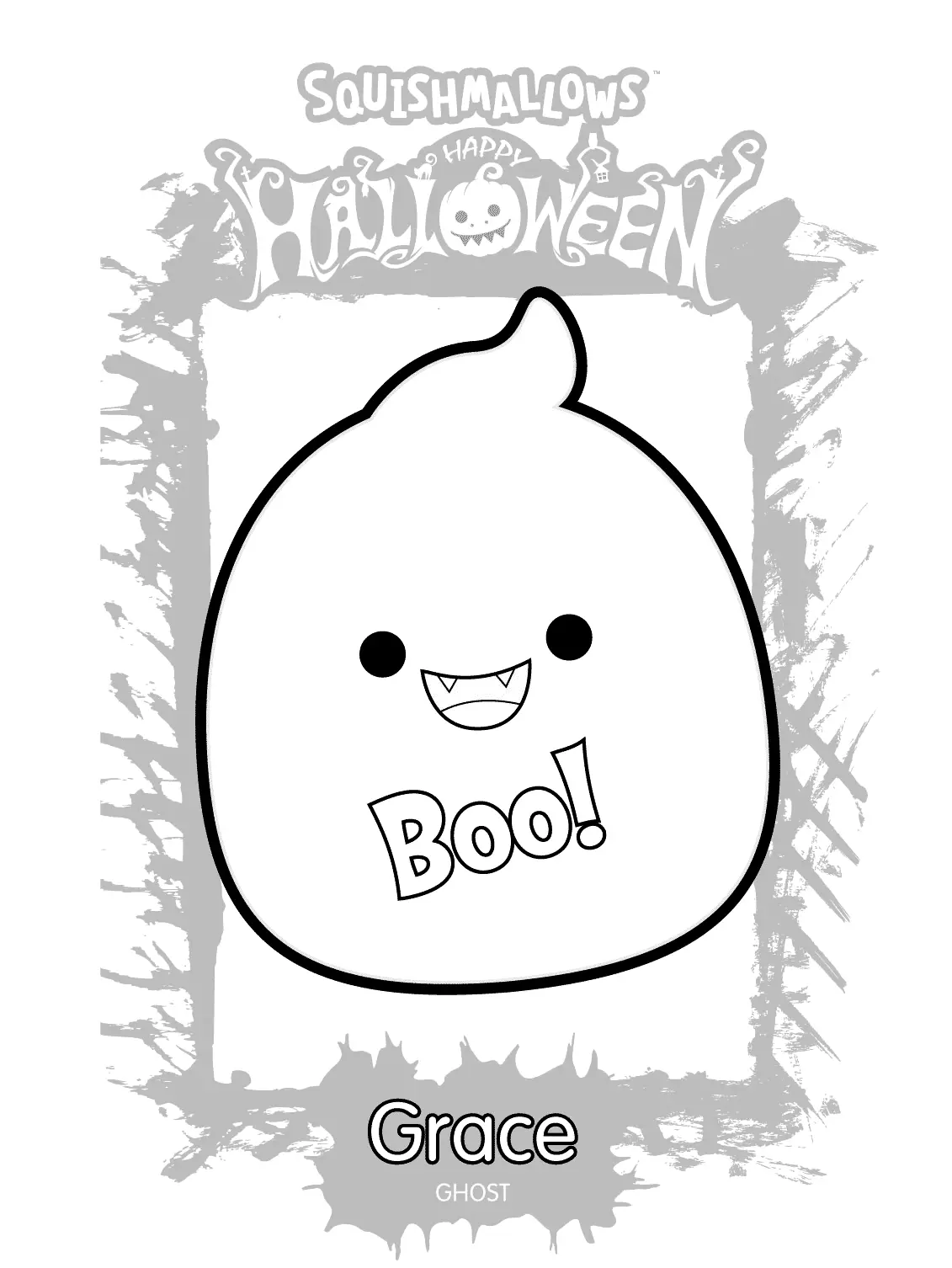 Desenhos de Squishmallow Para Colorir 85
