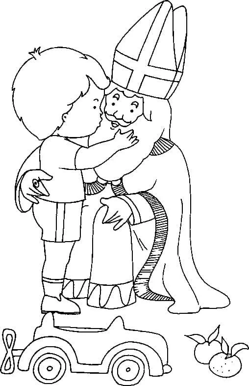 San Nicolas Para Colorear 29