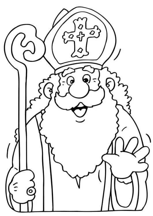 San Nicolas Para Colorear 58
