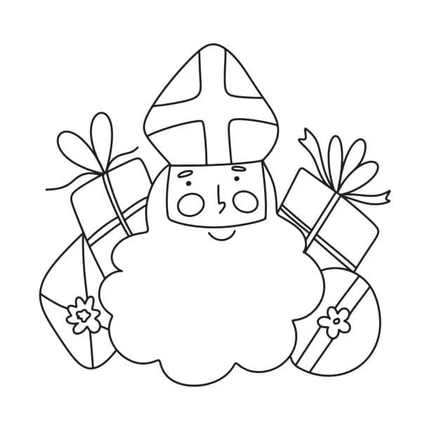 San Nicolas Para Colorear 71