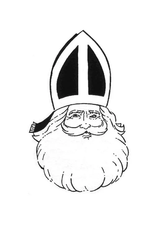 San Nicolas Para Colorear 95