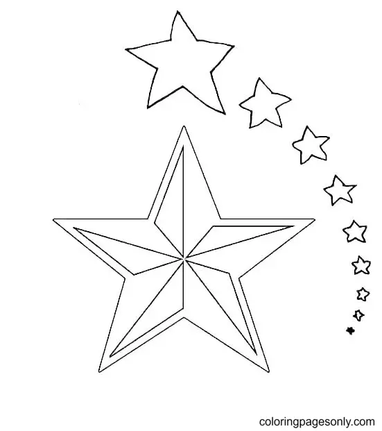 Stern Ausmalbilder 26