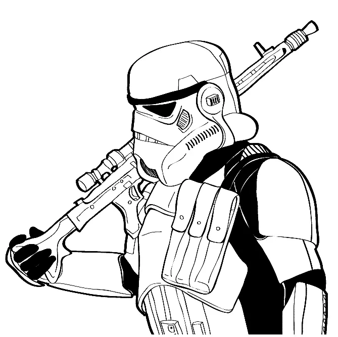 Personajes Star Wars Para Colorear 1