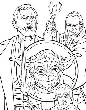 Personajes Star Wars Para Colorear 200