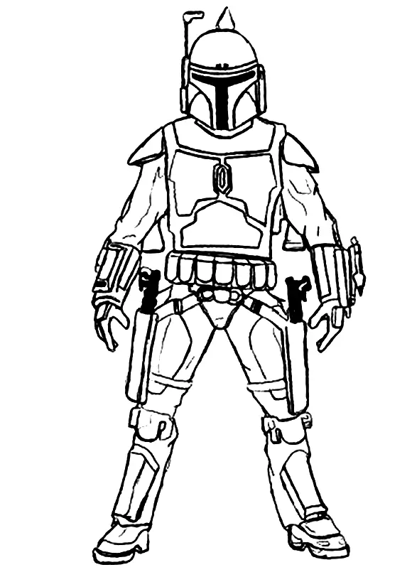Personajes Star Wars Para Colorear 22