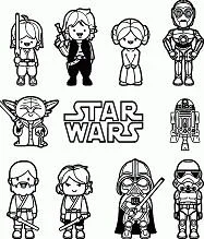 Personajes Star Wars Para Colorear 97