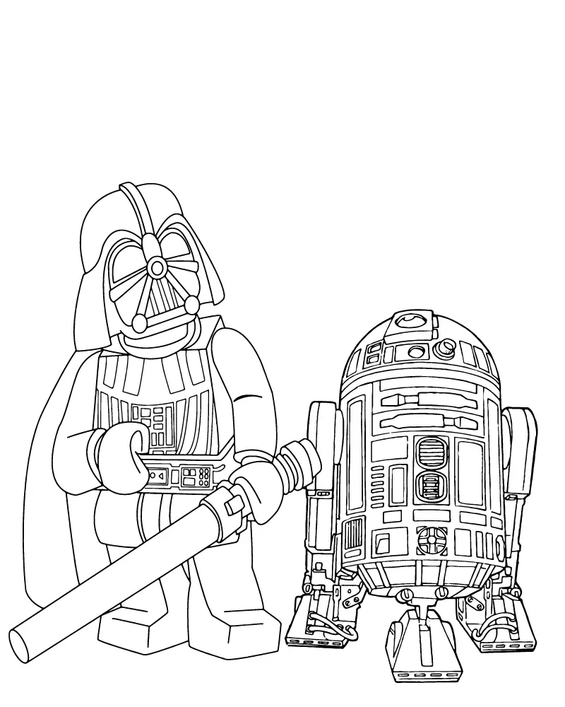 Star Wars aventuras de jovens Jedi Para Colorir 10