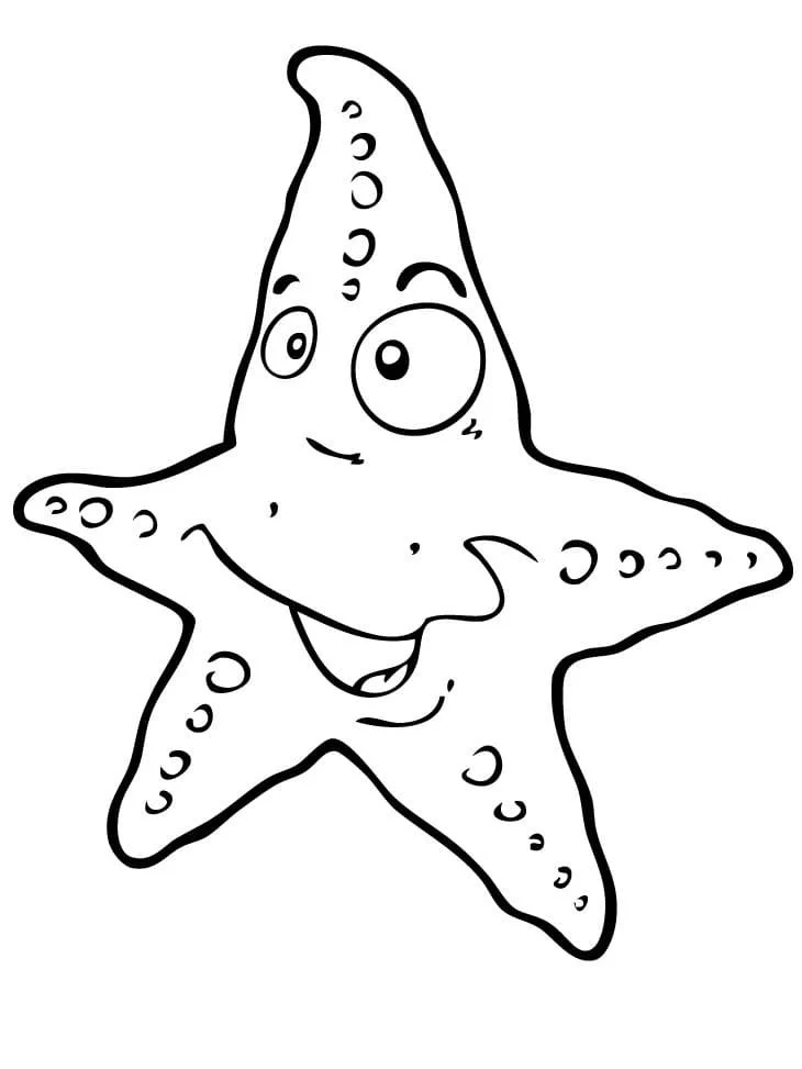 Starfish Coloring Pages 15