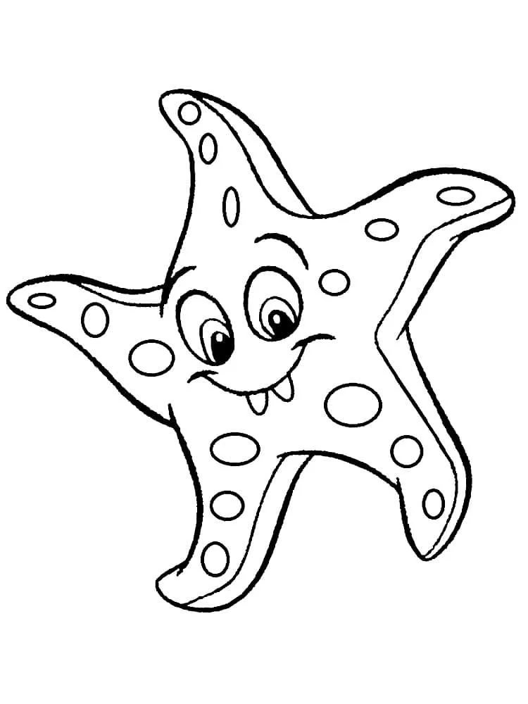Starfish Coloring Pages 27
