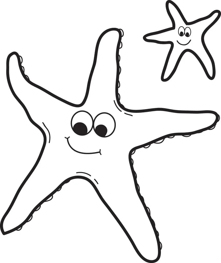 Starfish Coloring Pages 56