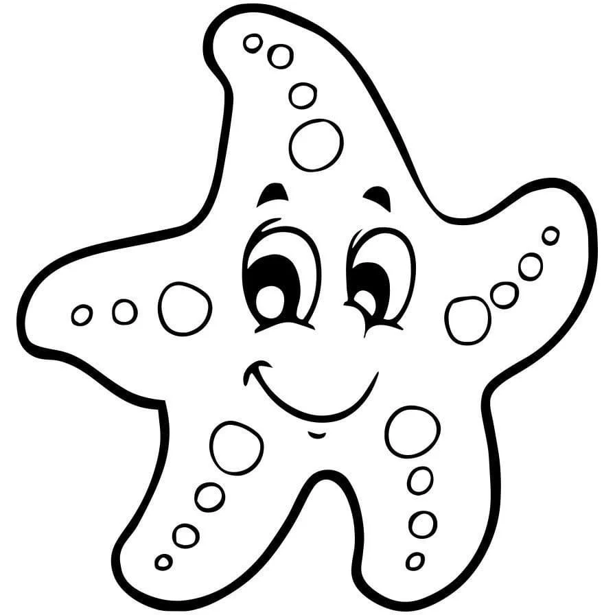 Starfish Coloring Pages 74