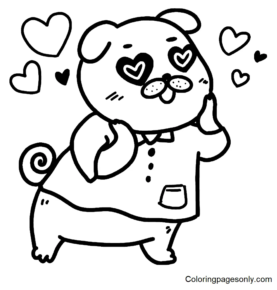 Desenhos de Stickers Para Colorir 18